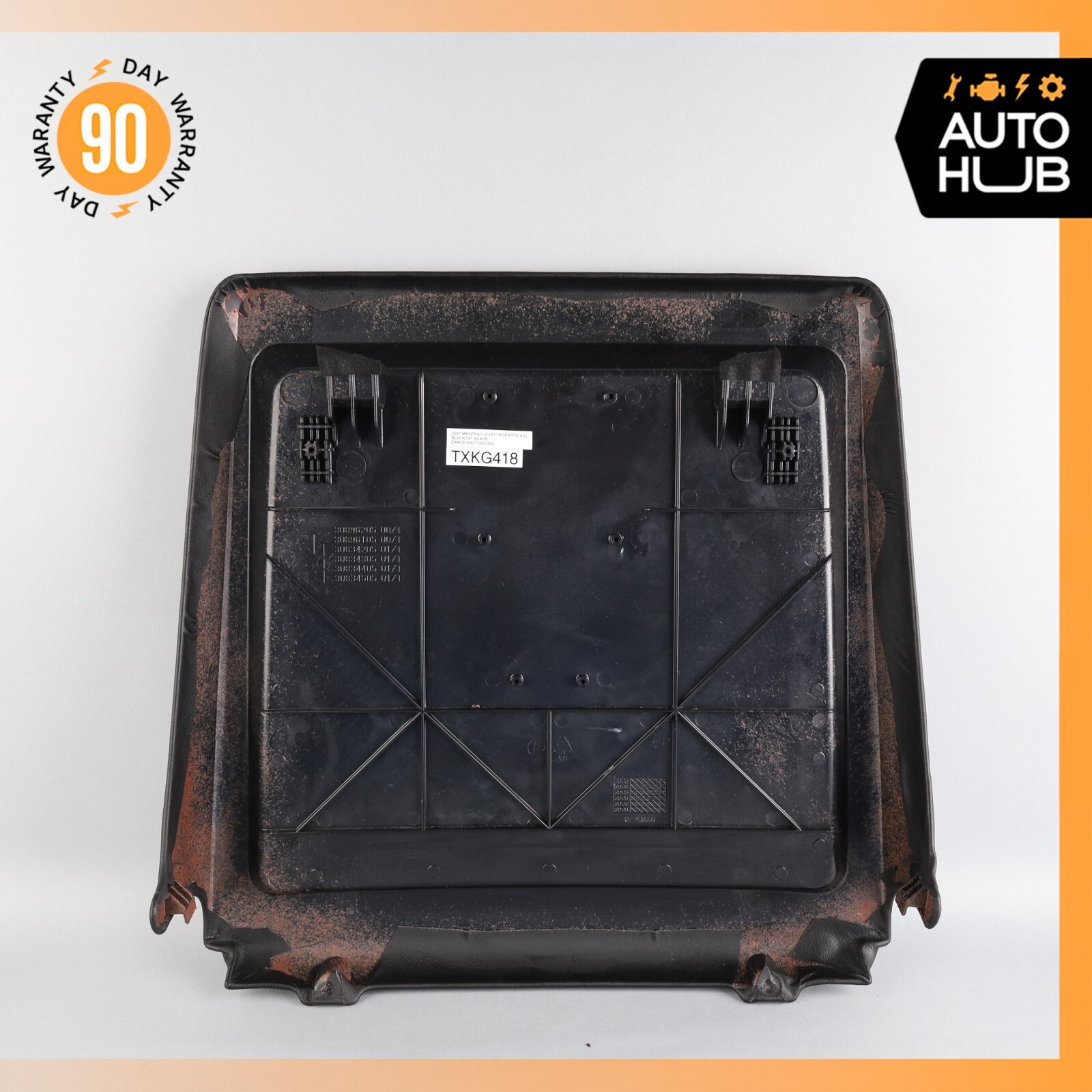 03-08 Maserati Quattroporte Back Panel Seat Cover Front Left or Right Side OEM