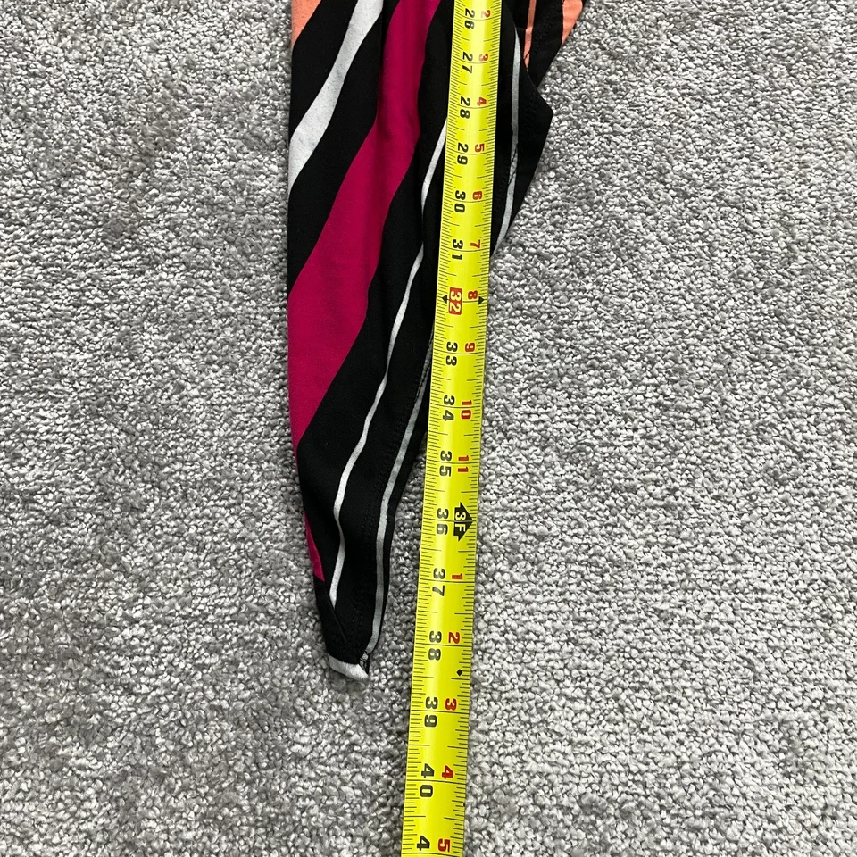 Faded Glory Pointed Hems Dress Womens Plus 2X 18W-20W Pink Striped Soft Ladies - Image 3 of 4