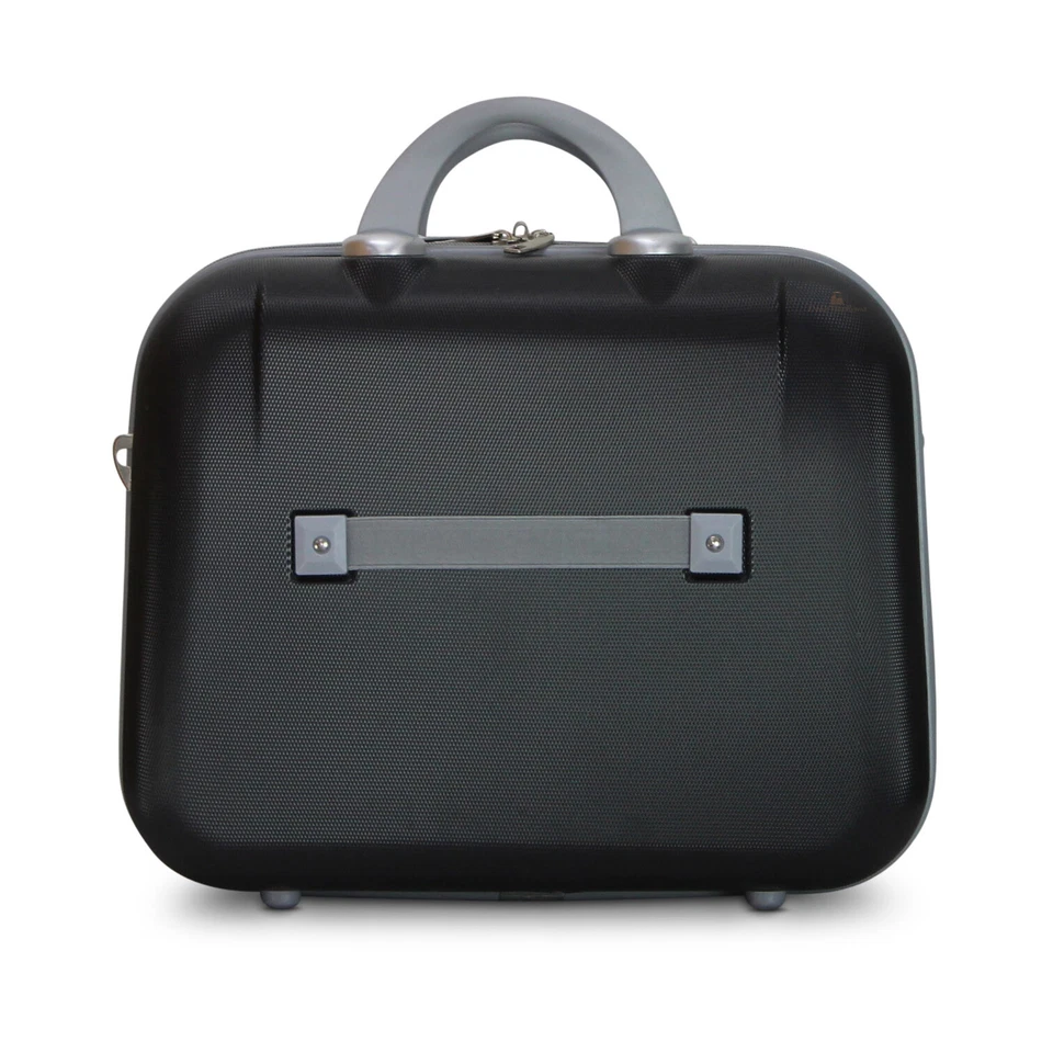 Set 3 Beauty Case Con Tracolla Rigido in ABS Ultraleggere Bagaglio a Mano 188 - Immagine 3 di 4