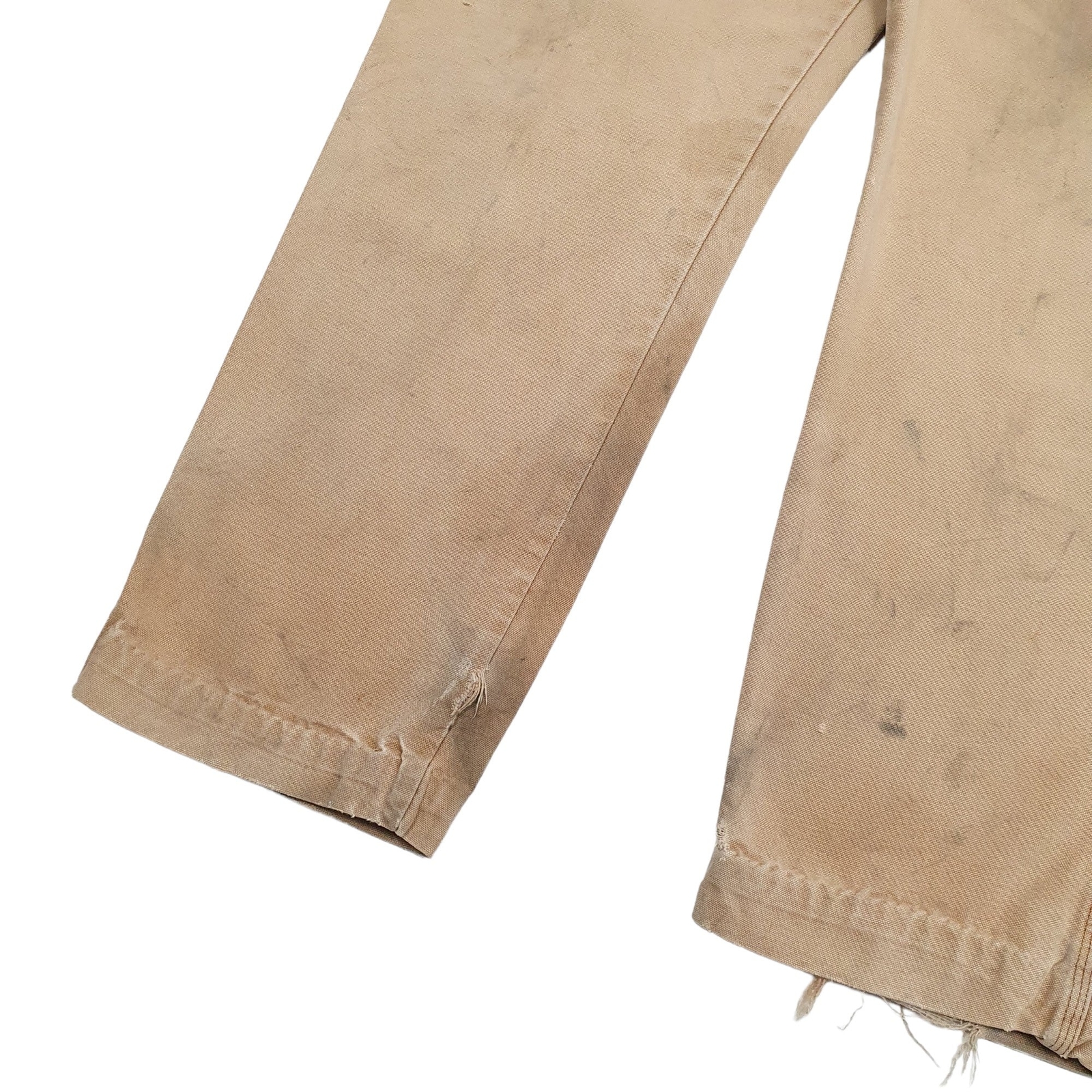 DICKIES Carpenter Workwear Trousers Cotton Tan Mens W38 L32 image 3