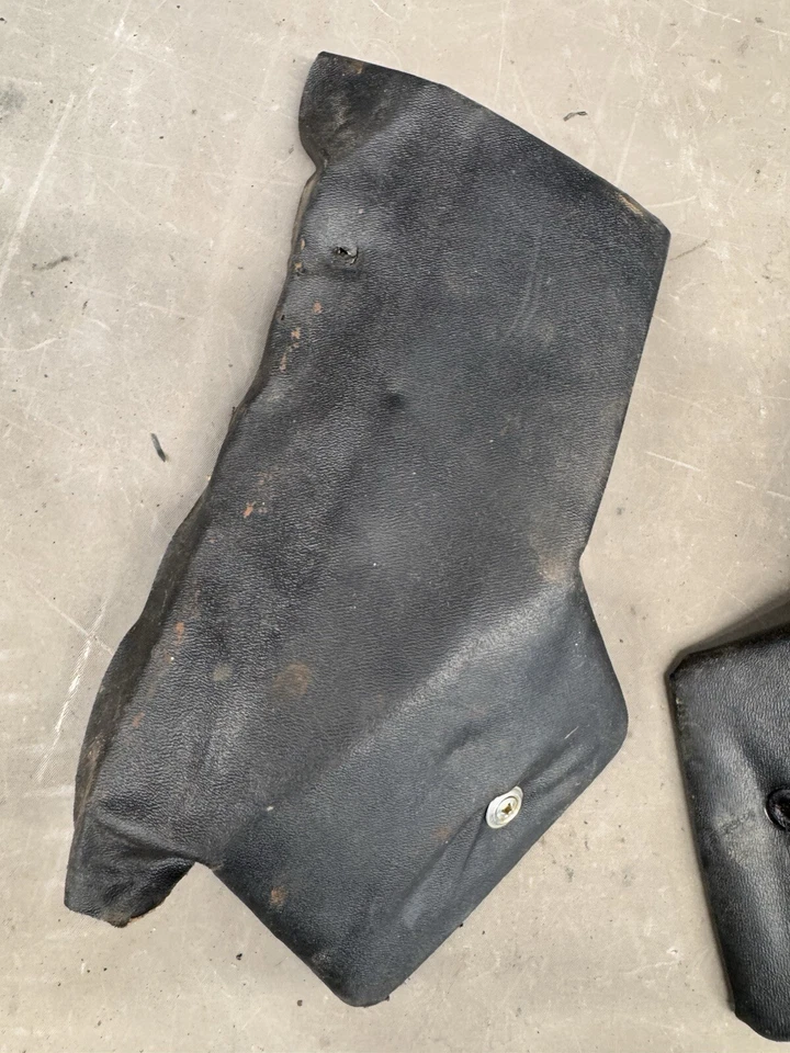 Chevy Belair 150 210 1955 1956 asientos de banco delantero cubiertas laterales molduras paneles de ajuste Foto 2 de 4