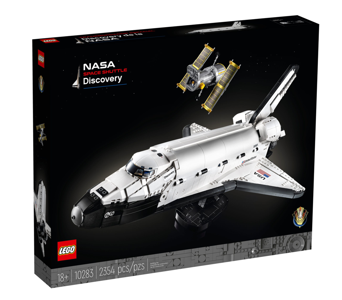 LEGO 10283 NASA Space Shuttle Discovery w/ Hubble Telescope 🔥New  In-Hand🔥