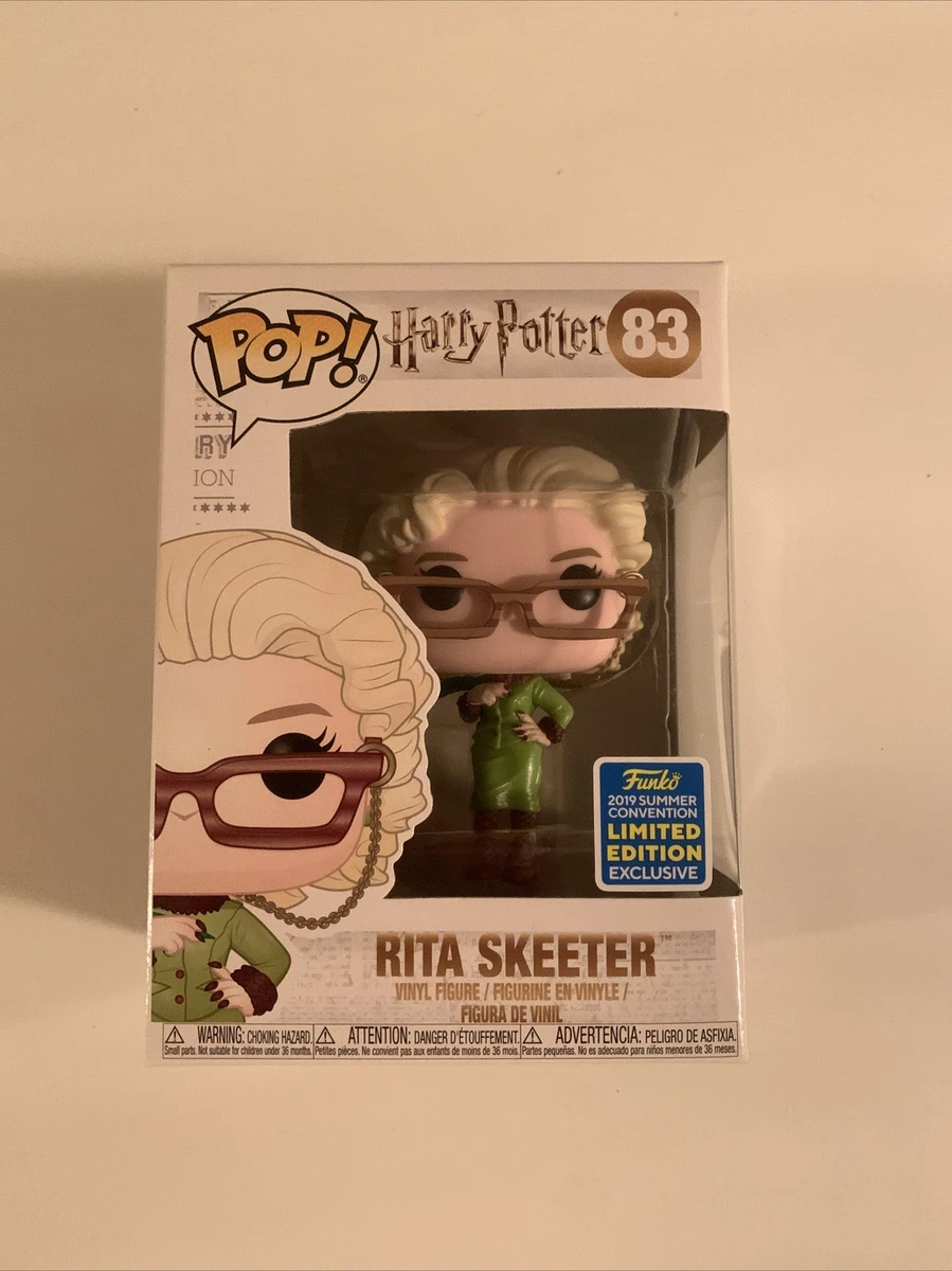 Funko Pop Harry Potter Rita Skeeter 83 Summer Convention Exclusive