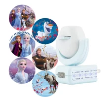 Projectables Frozen 2 6-Image Plug In Light Sensing Integrated LED Night Light