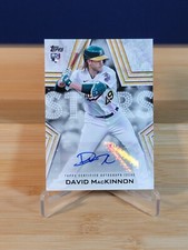 2023 Topps Series 2 - BSA-DMA David MacKinnon RC Baseball Stars Auto Athletics