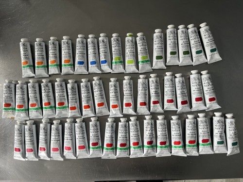 🔥LOT OF 48 - Winsor & Newton Artists’ Oil Color 37 Ml. Tubes BRAND NEW