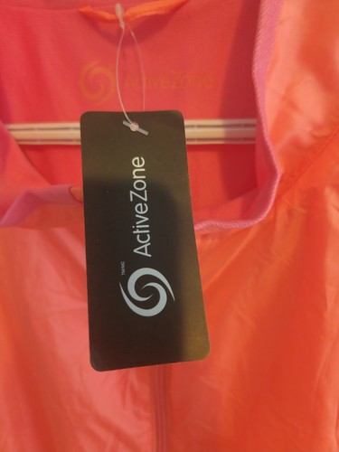 Activezone Womens Size 2XL Water Resistant Vest - Neon Orange & Bright Pink - Picture 10 of 12