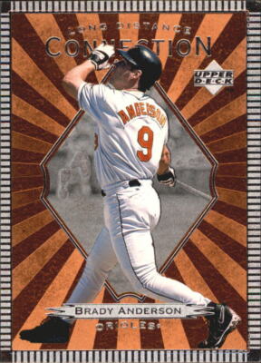 1997 Upper Deck Long Distance Connection #LD2 Brady Anderson - NM-MT