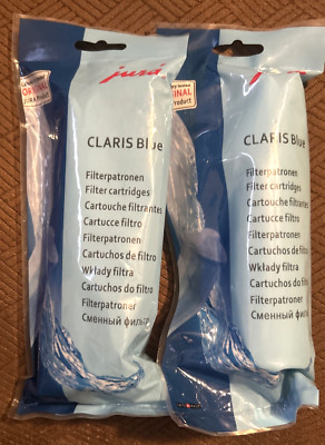 Lot of 2 Original Jura Claris Blue Water Filter 71311 for Coffee Maker NEW