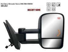 Passenger Right Side Towing Mirror For 2007-2013 Chevy Silverado And Sierra