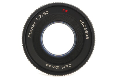 EXC+4】 Contax Carl Zeiss Planar T* 50mm F/1.7 Lens CY Mount MMJ