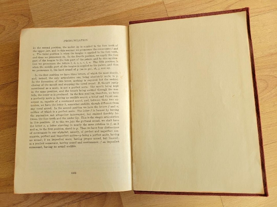 ster's 1937, Vintage, Geographical Home & Office Dictionary, Revised