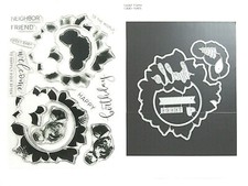 Concord & 9TH Laurel Frame Stamp Set and Concord & 9TH Laurel Frame Die Set