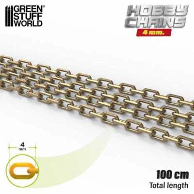 GREEN STUFF WORLD Hobby chain 4mm - Green Stucc World