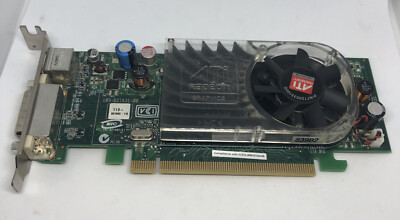 256MB HP ATi Radeon B276 PCI-E DVI S-Video Out Graphics Card Low Profile Bracket