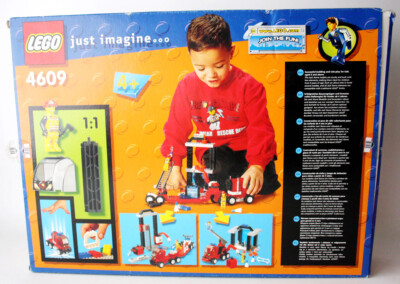 RARE 2001 LEGO JACK STONE 4609 FIRE ATTACK TEAM NEW ! | eBay