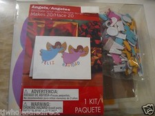 Christmas Self Adhesive Foam Shapes Stickers Angels Makes 20 Crafts Holiday