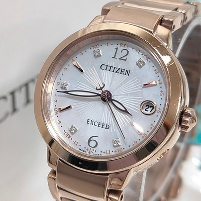 Citizen Exceed ES9323-54W Radio-Controlled Watch Limited 500 From Japan