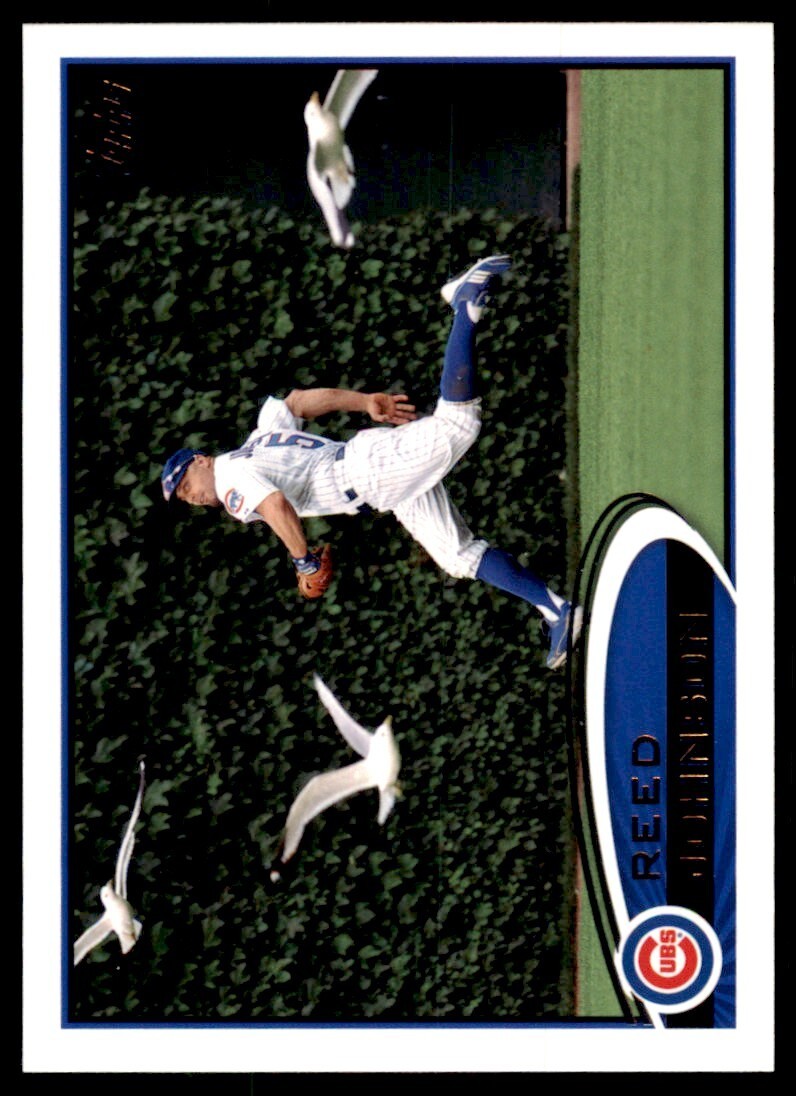 2012 TOPPS REED JOHNSON CHICAGO CUBS #172