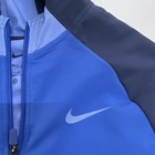 Nike Dri-FIT Hooded Full Zip Colorblock Jacket Blue Teens Size L DO7095-481