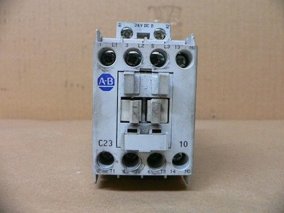 Allen Bradley 100-C23dj10 Ac Contactor 24V-Dc 30A Amp 15Hp