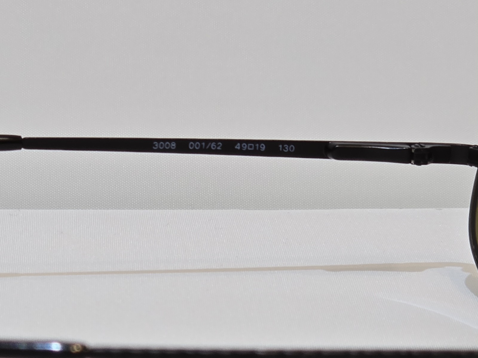 Vintage REVO 3008 Black Python Pattern Sunglasses… - image 8