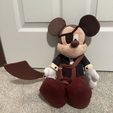 Disney Parks Plush Mickey Mouse Pirates Of The Caribbean 16"