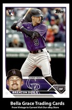 2023 Topps Update Brenton Doyle #US314 Colorado Rockies Rookie MLB Baseball 