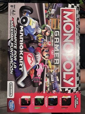 Hasbro Monopoly Gamer Mario Kart Spanisch