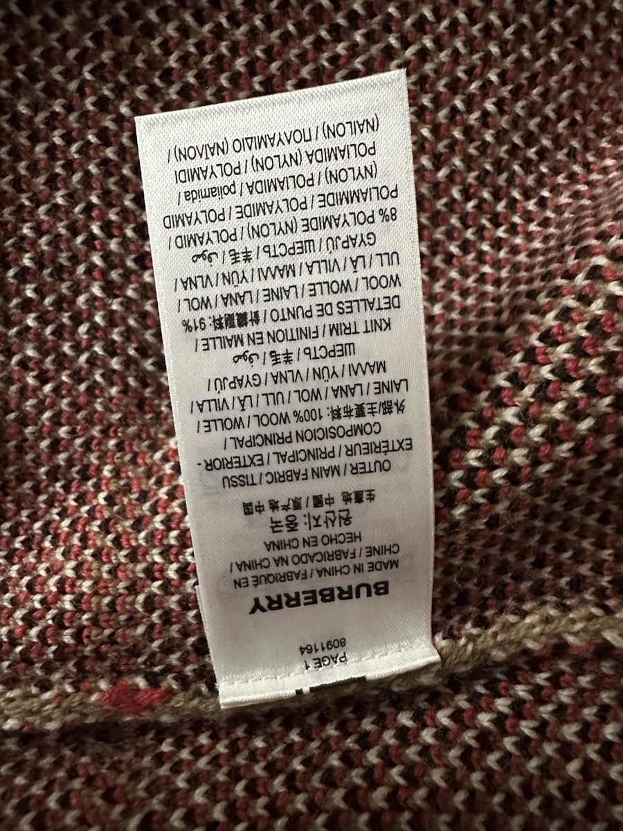 Burberry Morland Taupe Vintage Check Men's Wool Jacket