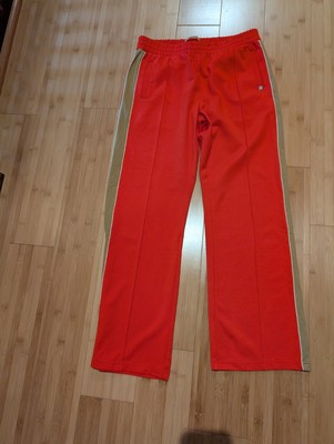 Scotch Soda Les Filles Drapey Soft Red Tuxedo Striped Track Pants Nwt M Medium