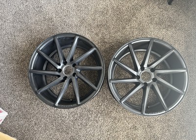 直接渡し！ 美品！ VOSSEN CVT 19インチ 10J+36 114.3 19 Inch 5X114.3 Racin Vossen CVT Wheels: Fits For Mustang, Lexus