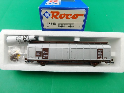 C13 Roco H0 Güterwagen 47449 SZ Schiebewandwagen AC KKK OVP TOP | Condition: Gebraucht