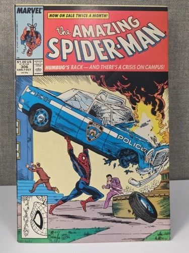 Amazing Spider-Man #306 (1988) NM Todd McFarlane Action Comics #1 Homage Key