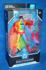 McFarlane RAINBOW SUIT Batman Figure Rainbow Collection Red Platinum Multiverse