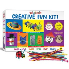 Wikki Stix Creative Fun Kit - 480 Teile in verschiedenen Farben - 5A002GB5-1GHTN