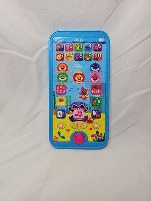 2019 WowWee Baby Shark Smartstudy Toy Phone  6''x3'' Plays Songs