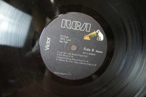 IGGY POP TV Eye 1977 Live RCA VG R59 Vinyl Schallplatte LP - Bild 5 von 5