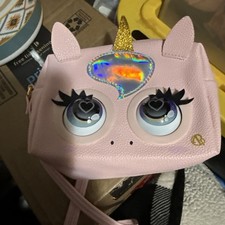 Purse Pets Glamicorn Unicorn Interactive with Sounds Reactions Used good cond.