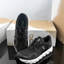 ON Cloud 6 Women's Running Shoes Black/White US Sizes 6-9.5 Sneakers