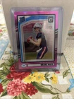 2024 Panini Donruss - Rated Rookie Drake Maye #379 Optic Preview Pink Prizm (RC)