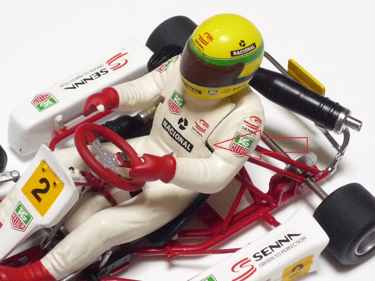 MINICHAMPS 1:18 KART PARIS BERCY A. SENNA 1993 | eBay