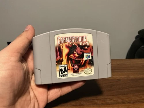 Carmageddon 64 | Nintendo 64 N64 | Cart Only Tested And Works