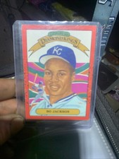 1989 Donruss Bo Jackson Diamond Kings Error Card - Very Rare!