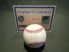 ALBERT PUJOLS AUTOGRAPHED BASEBALL ST. LOUIS CARDINALS  with STEINER COA