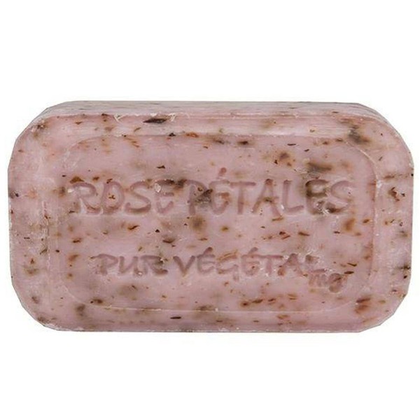 Rose Mit RosenblüTen PflanzenöLseife Savonnerie De Bormes Provence 100G-image