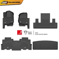 All Weather TPE Floor Mats & Cargo Liner Set Fit For 2018-2025 Ford Expedition