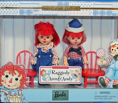 Barbie Raggedy Ann & Andy Tommy & Kelly Storybook Collectibles | eBay