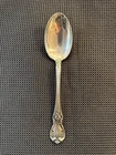 Towle Old Master Sterling Tablespoon Serving Spoon Monogram V Estate Vintage