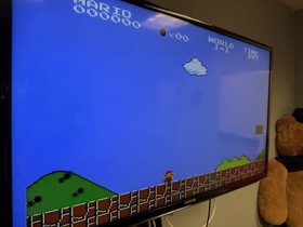 Super Mario Bros. Duck Hunt & World Class Track Meet W/Zapper - NES 1988 Tested